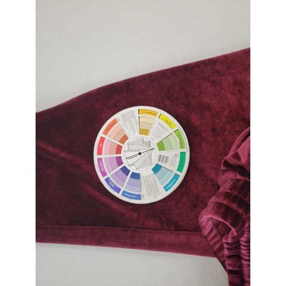 Torrid Women Pants 1 1X Plus Pull On Cropped Velour Burgundy Drawstring BUR17E - Picture 8 of 8